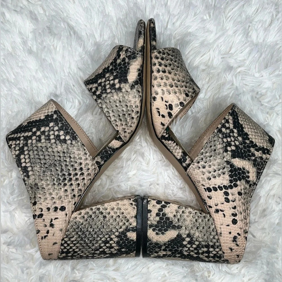 Madden Girl | Snake Print Chunky Heels - Picture 11 of 14